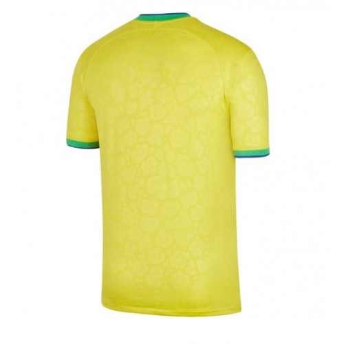 Brazil Replica Home Shirt World Cup 2022 Short Sleeve